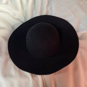 Women's Black Felt Hat